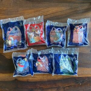 Lot of 7 McDonald's Disney 50th Anniversary Toy Minnie Goofy Tramp Dumbo Thumper